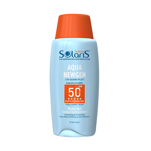 ضد آفتاب لوسیون آبی  SPF50 فاقد چربی سولاریس آردن